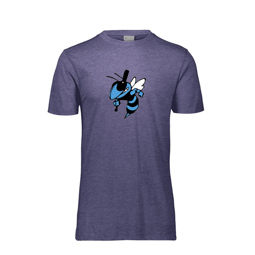 [FTSCUBRY-AS-LOGO1] Decker Men's Tri-Blend T-Shirt - Short Sleeve (Adult S, Royal, Logo 1)