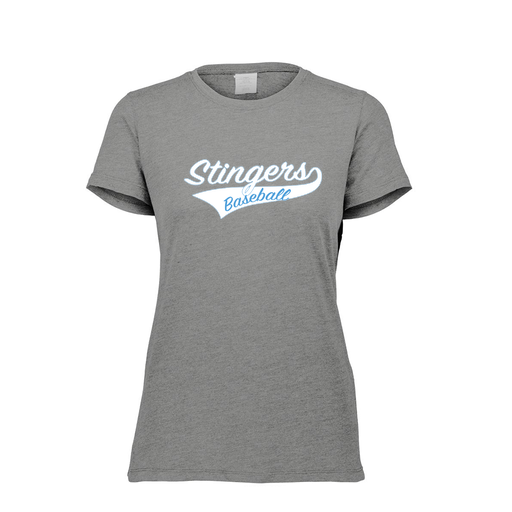 [FTSCUBGY-FAXS-LOGO2] Decker Women's Tri-Blend T-Shirt - Short Sleeve (Female Adult XS, Gray, Logo 2)