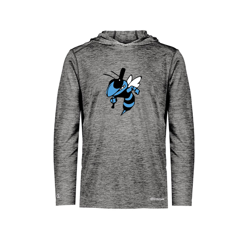 [FOLHCGBK-AS-LOGO1] Decker Men's Charge Hoodie (Adult S, Black, Logo 1)