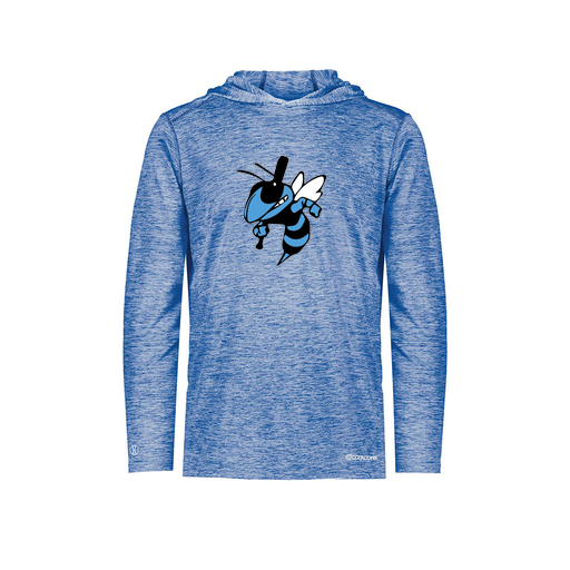 [FOLHCGRY-AS-LOGO1] Decker Men's Charge Hoodie (Adult S, Royal, Logo 1)